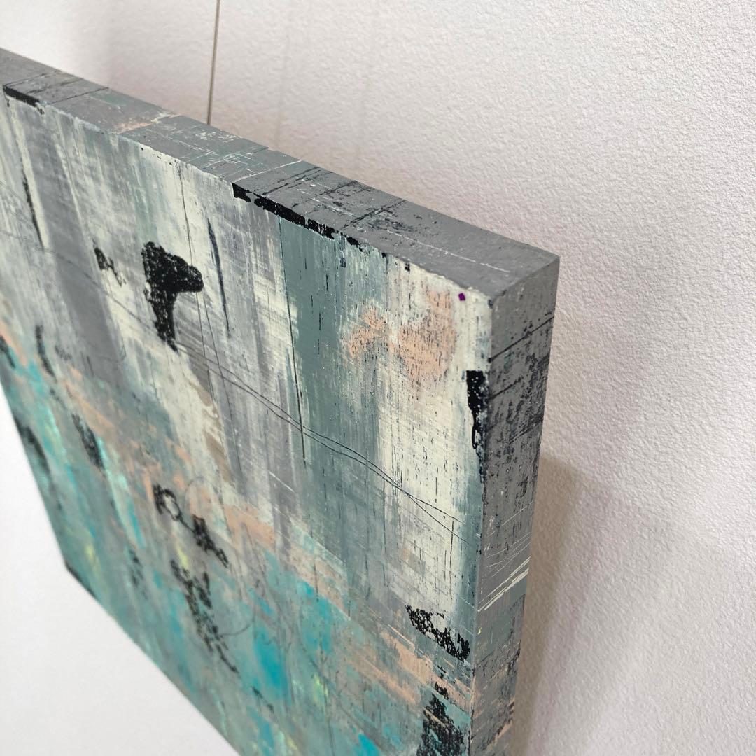 現代アート 抽象画 アートパネル 原画 絵画 ハンドメイド モダン 北欧 アート
