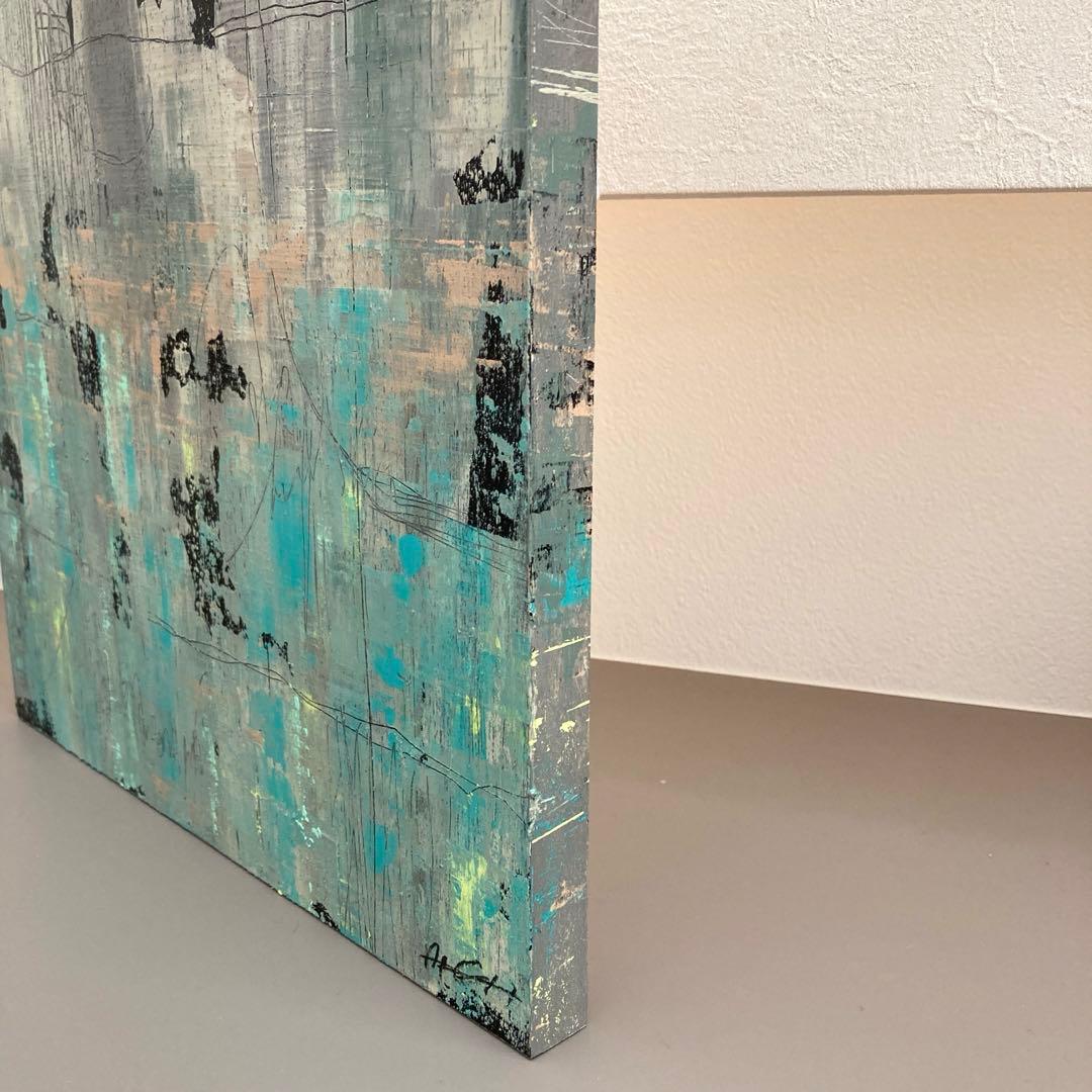 現代アート 抽象画 アートパネル 原画 絵画 ハンドメイド モダン 北欧 アート