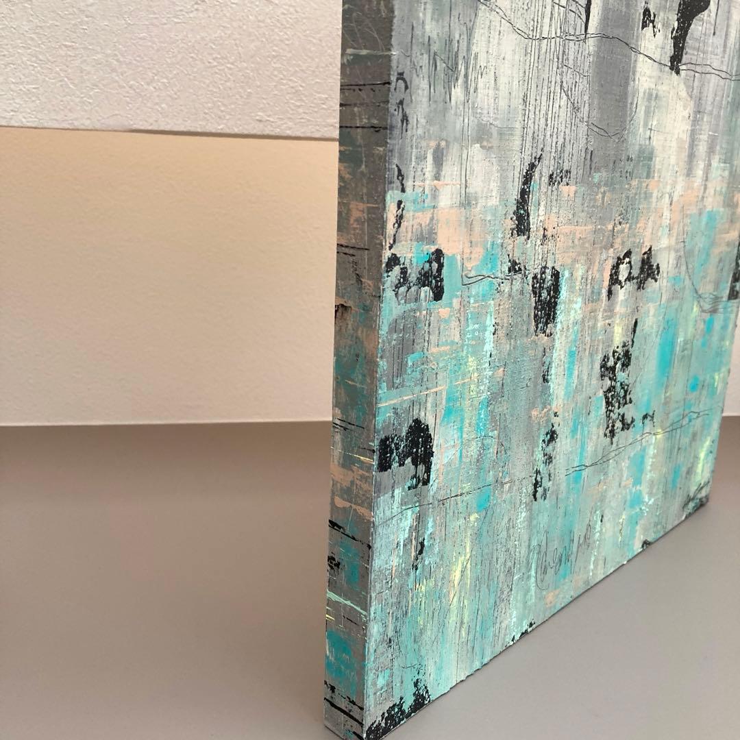 現代アート 抽象画 アートパネル 原画 絵画 ハンドメイド モダン 北欧 アート
