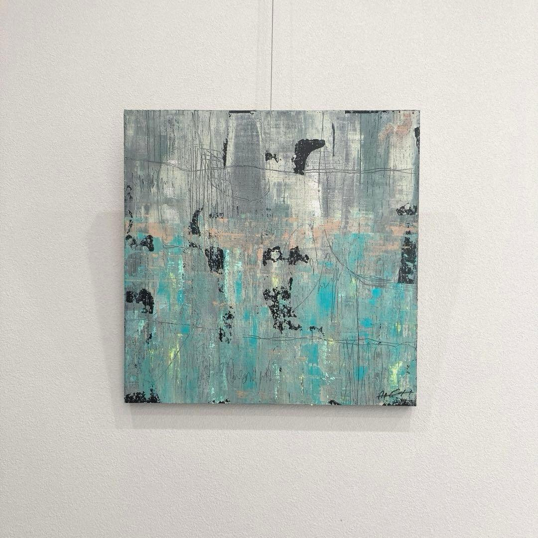 現代アート 抽象画 アートパネル 原画 絵画 ハンドメイド モダン 北欧 アート