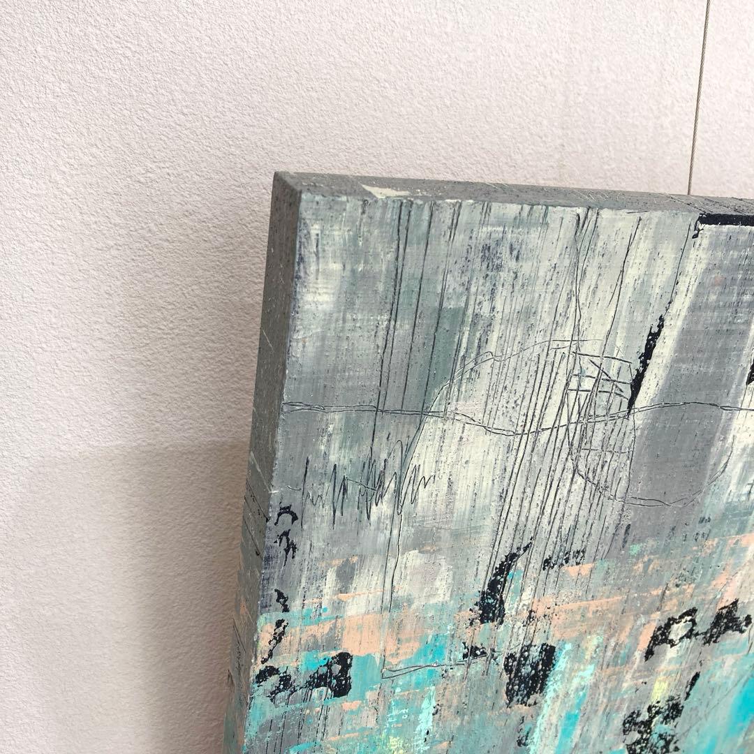 現代アート 抽象画 アートパネル 原画 絵画 ハンドメイド モダン 北欧 アート