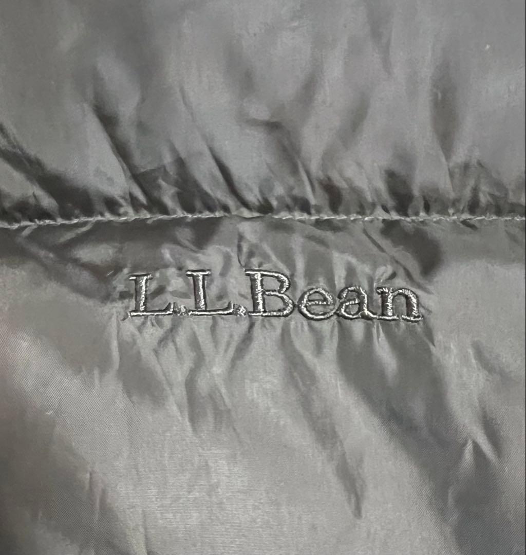 90s LL Bean ダウンベスト XL リバーシブル ブラウンXベージュ