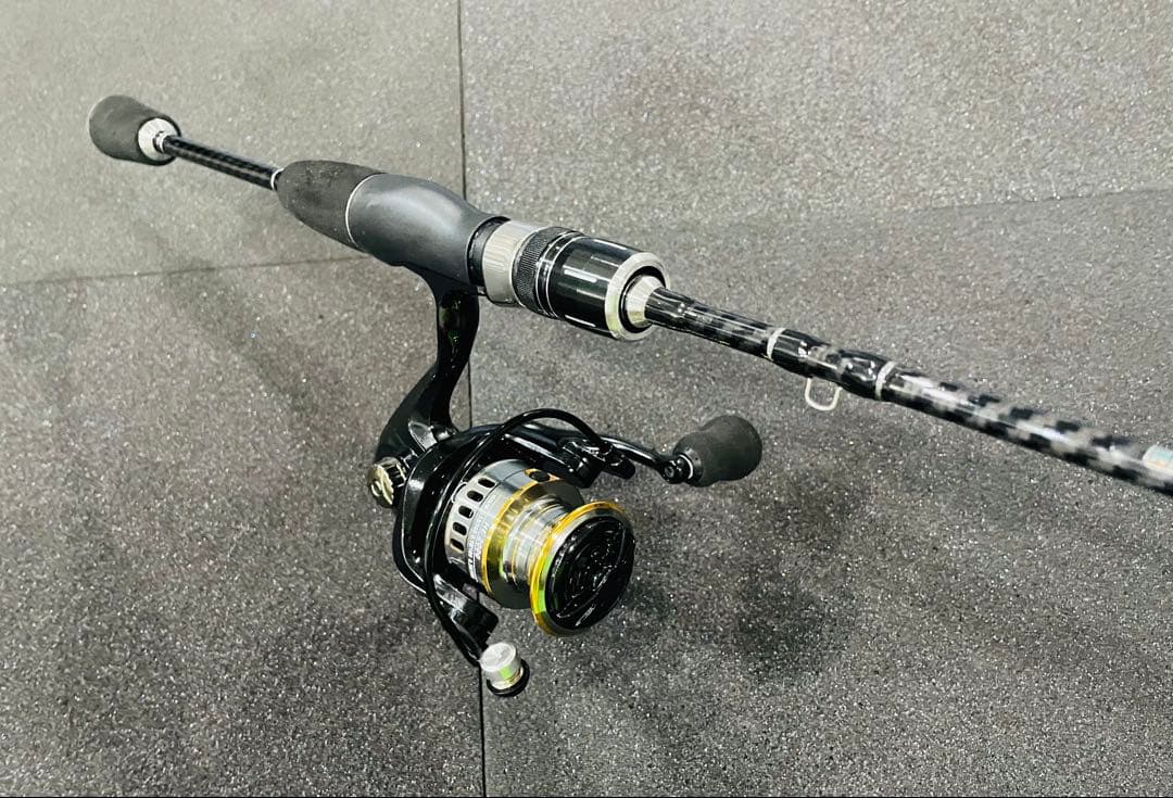 アジング・メバリング・エリアトラウト 2ピーススピニングロッド180cm UL