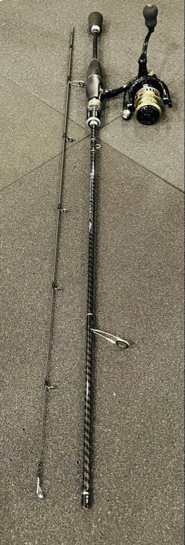 アジング・メバリング・エリアトラウト 2ピーススピニングロッド180cm UL