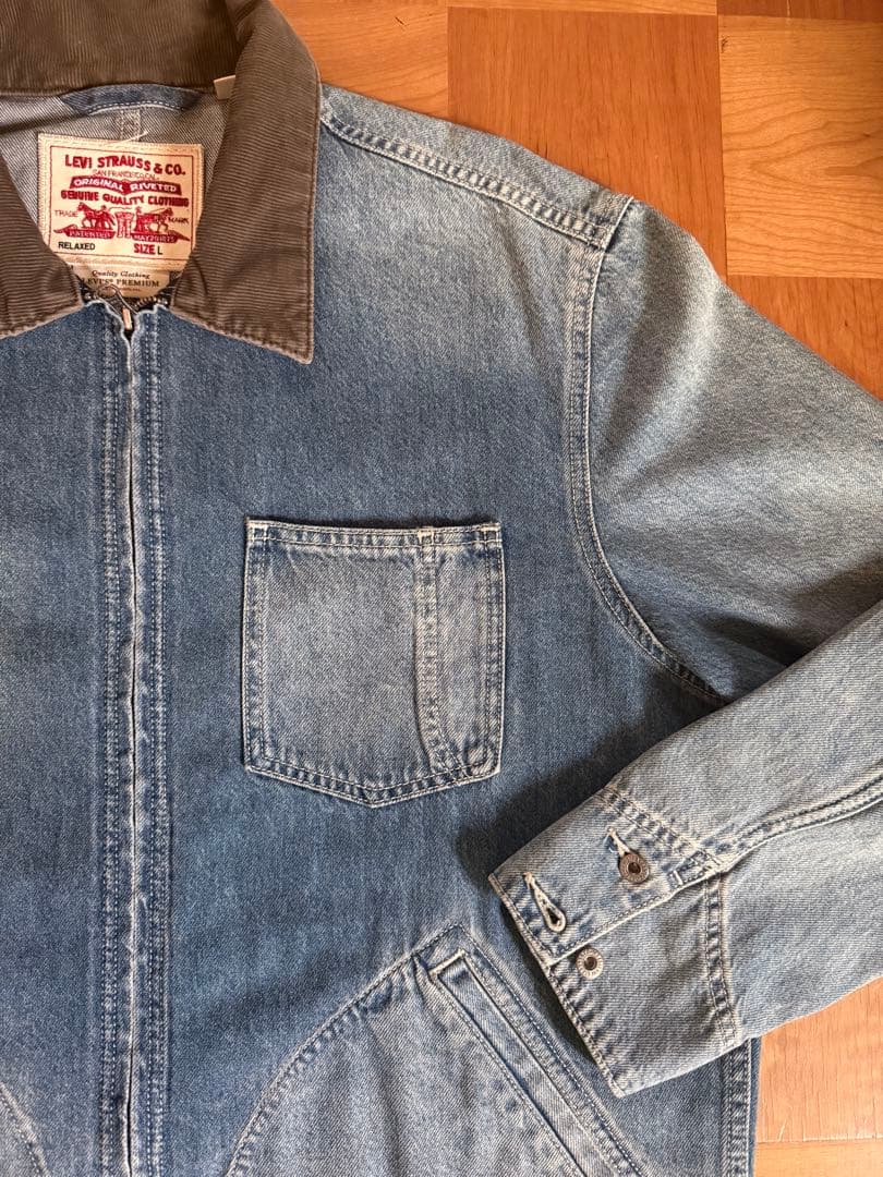 Levi’s リーバイス デニムワークジャケット L フェード◎