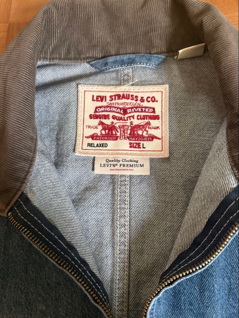 Levi’s リーバイス デニムワークジャケット L フェード◎
