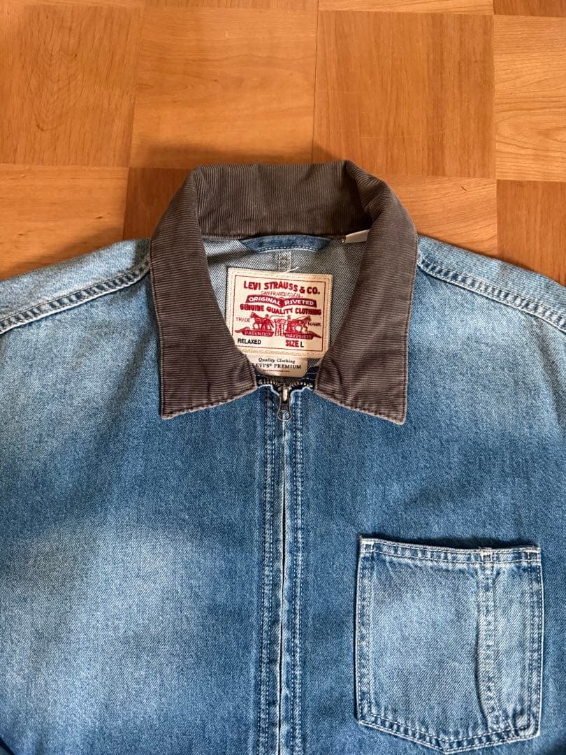 Levi’s リーバイス デニムワークジャケット L フェード◎