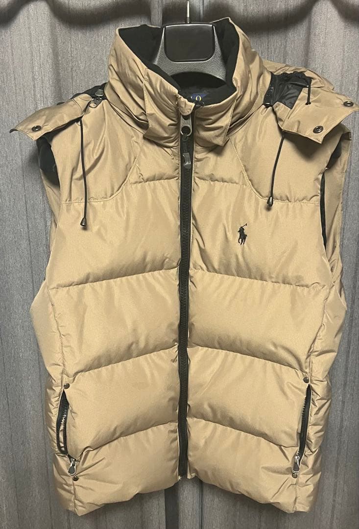 Polo Ralph Lauren ベージュ ダウンベスト M