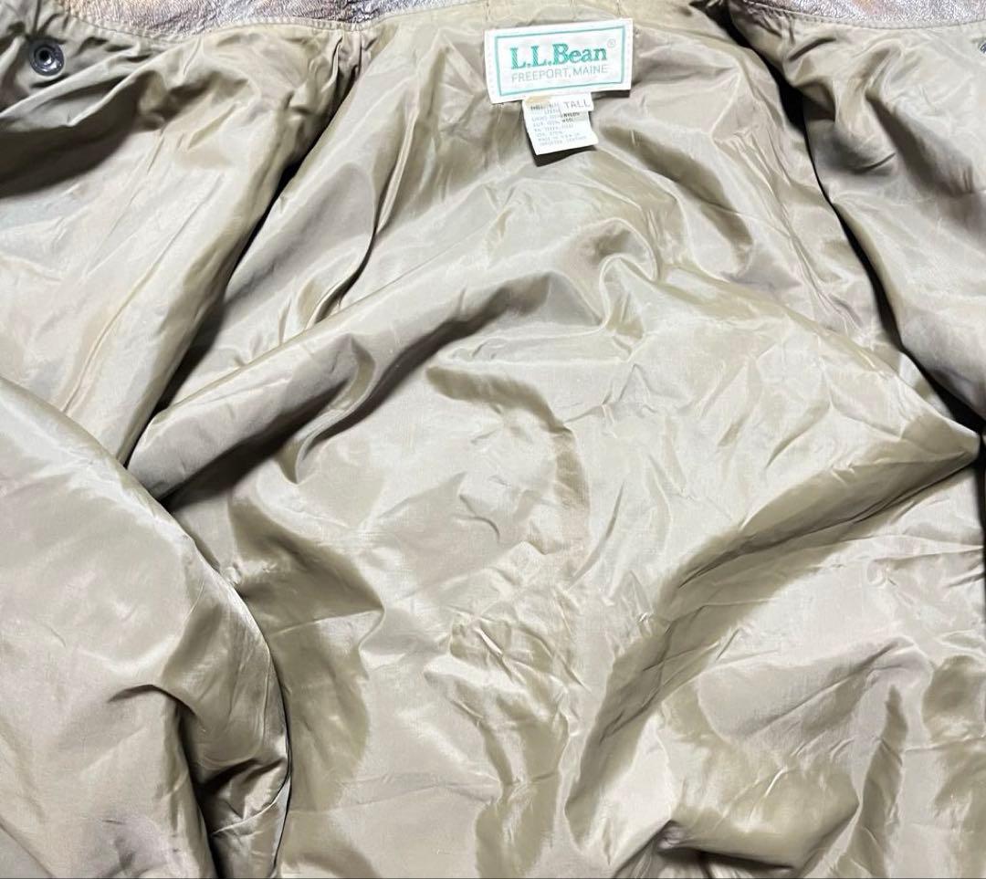 ね*こ様 【2/21・22限定】80s LLbean A2レザージャケット【48