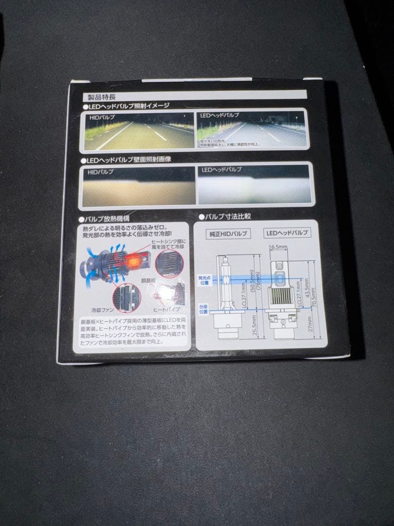 レーシングギア LED D4S ヘッドライト RGH-P914 HID