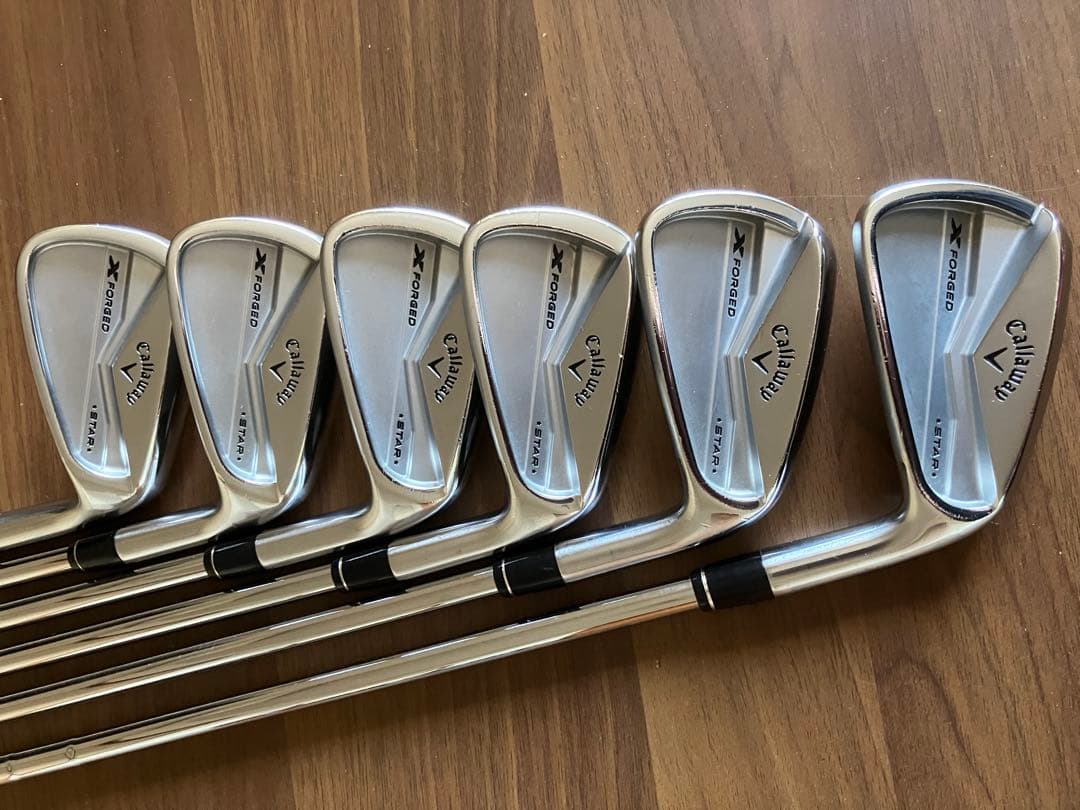 キャロウェイ X FORGED STAR 2024アイアンセット #5-PW