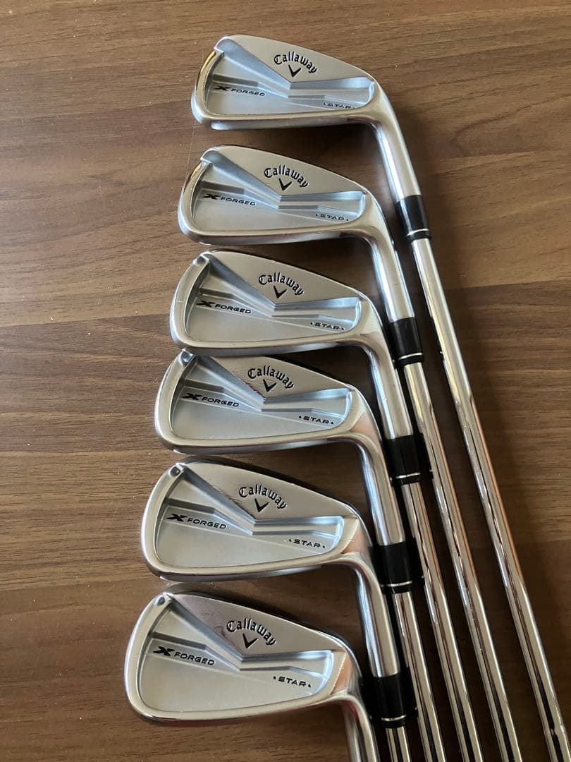 キャロウェイ X FORGED STAR 2024アイアンセット #5-PW