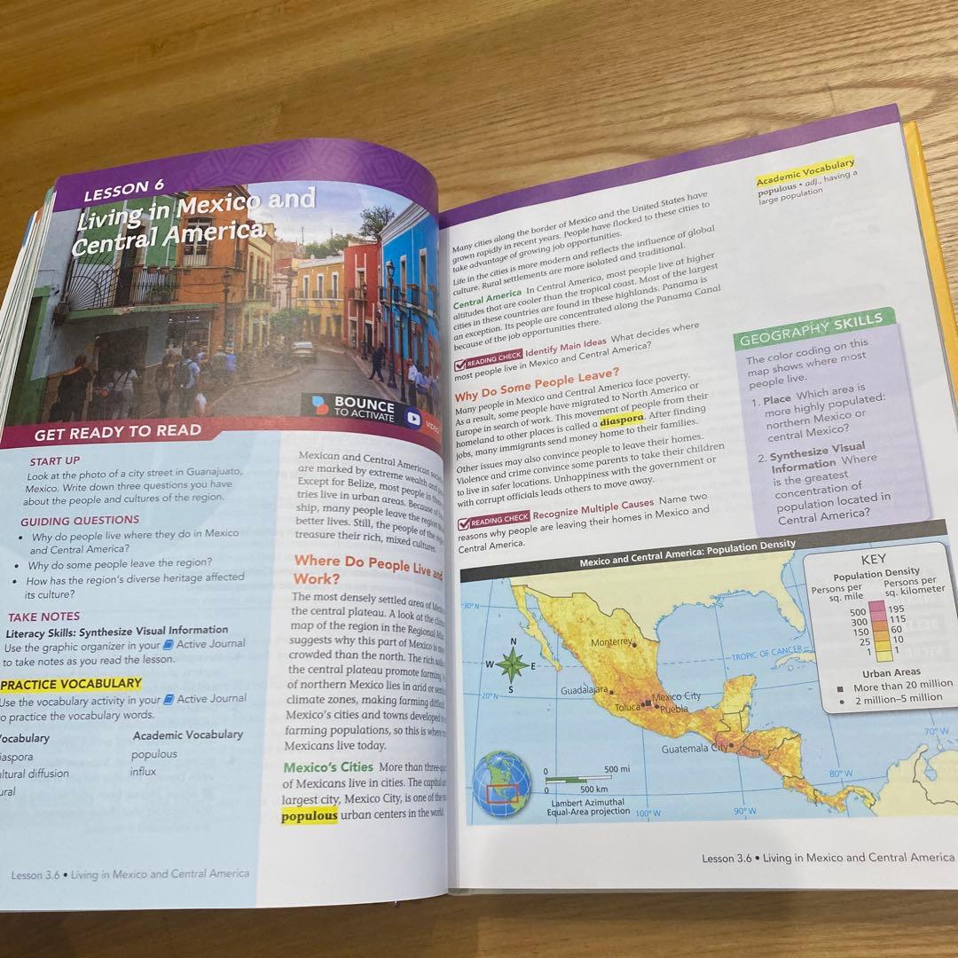 語学・辞書・学習参考書 myWorld Interactive World Geography