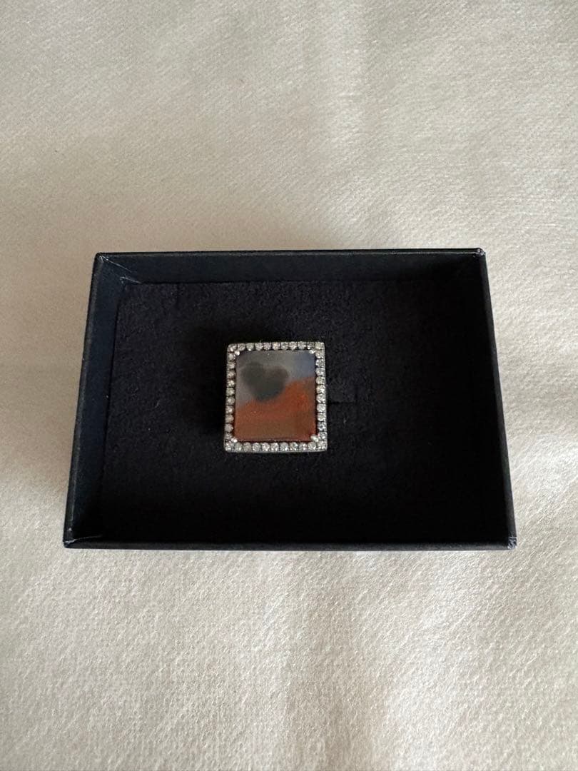 未使用ADLIN HUE Canan Ring Pictureピクチャーアゲート
