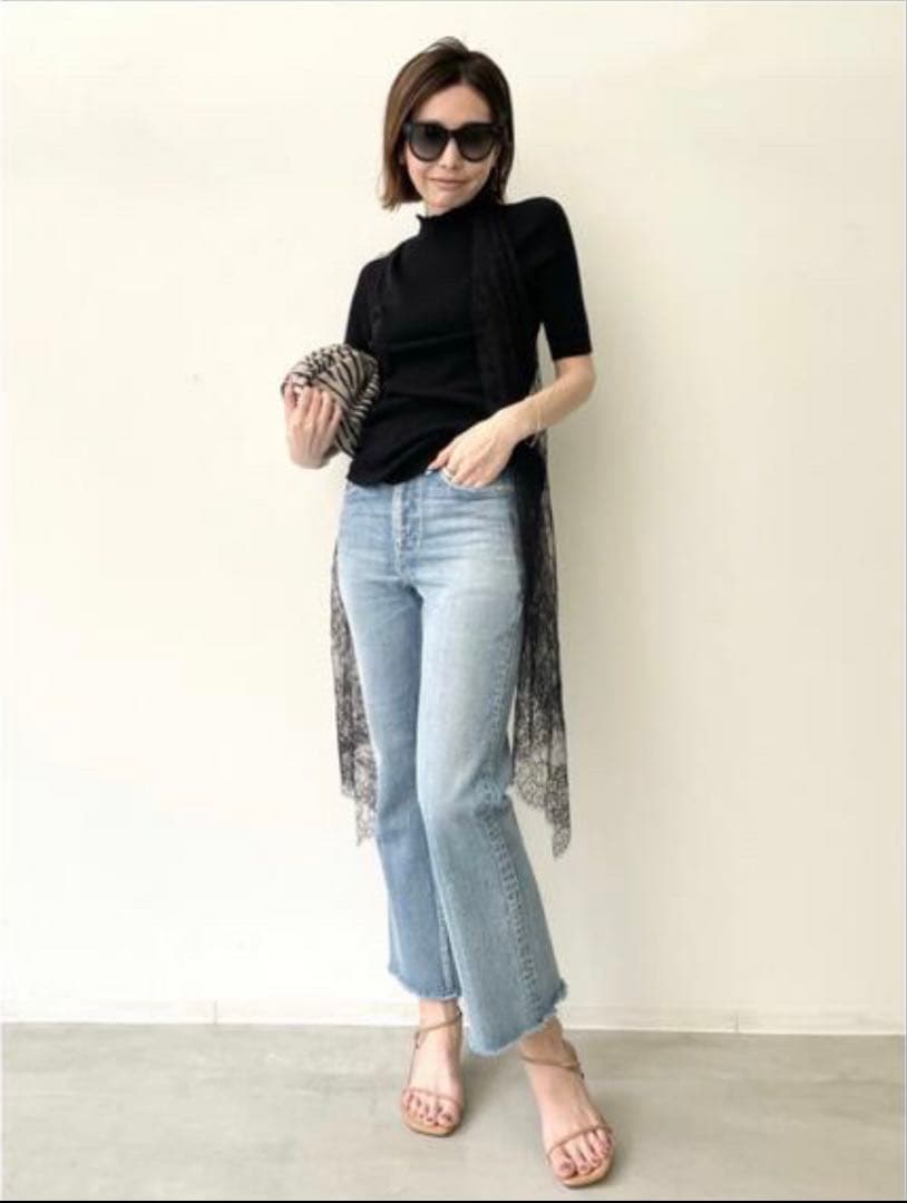 L'Appartement 【Lisiere】 Lace Vest レースベスト