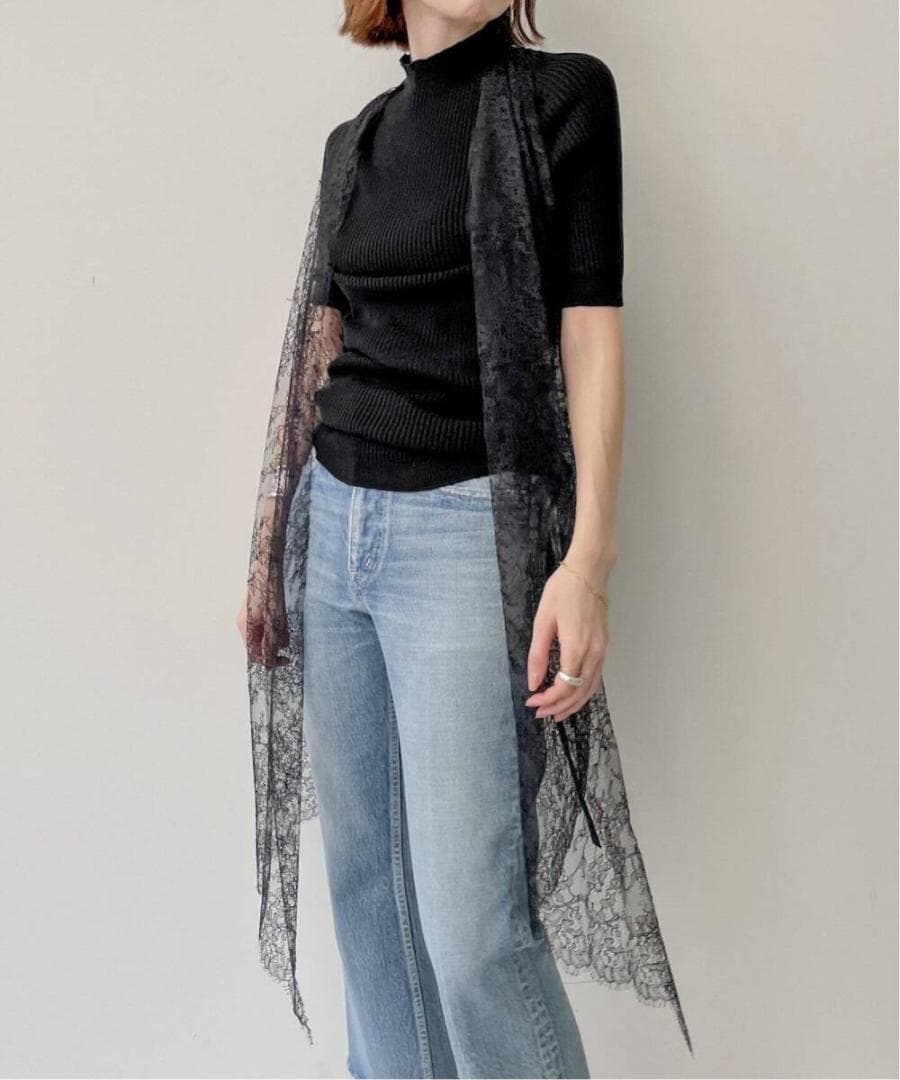 L'Appartement 【Lisiere】 Lace Vest レースベスト