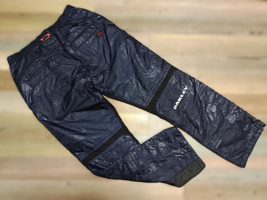 K-318ji⛳️オークリー⭐OAKLEYジャケット&パンツ 上下 紺