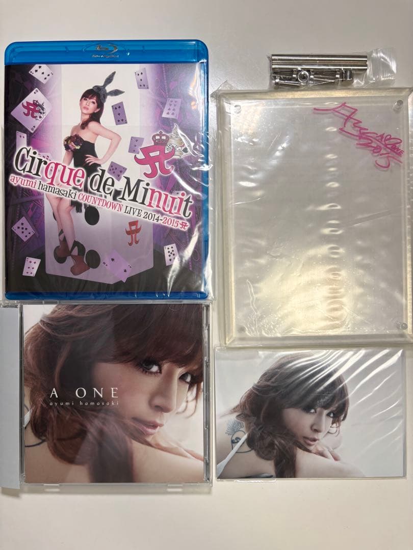 浜崎あゆみ A ONE 限定BOXセット　CD ライブ　Blu-ray グッズ