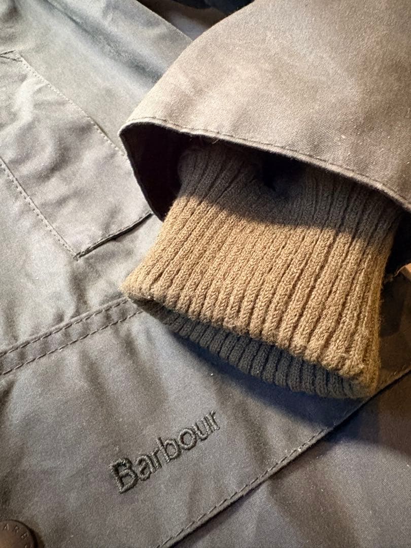 【週末セール】Barbour バブアービデイル ワックス 38 セージ 即日発送
