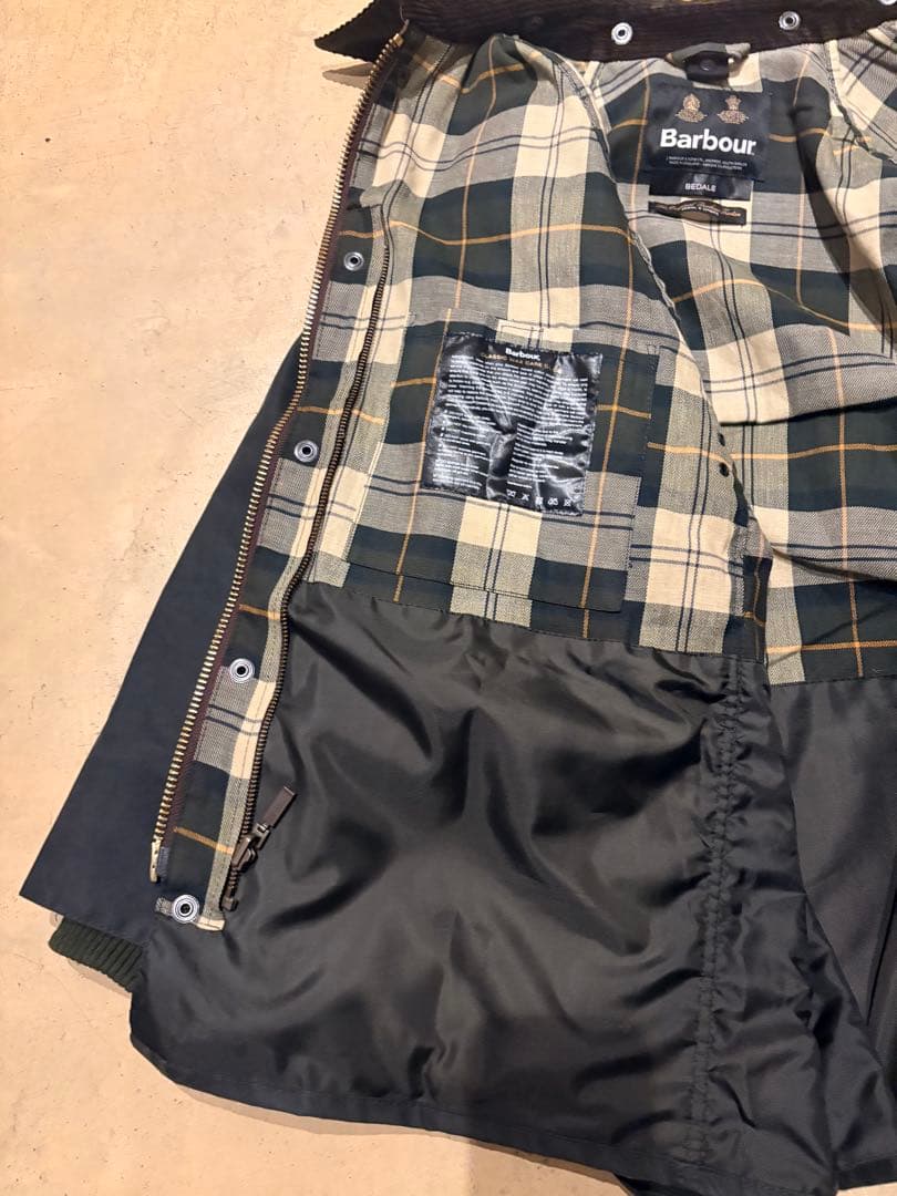 【週末セール】Barbour バブアービデイル ワックス 38 セージ 即日発送