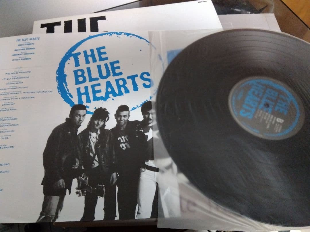 ブルーハーツ　アルバム　THE BLUE HEARTS レコード