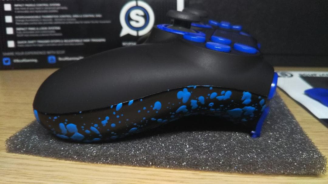 SCUF IMPACT スカフ インパクト 黒&青 PS4 コントローラー