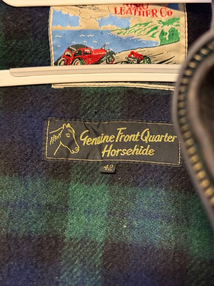 Genuine Front Quarter Horsehide レザージャケット