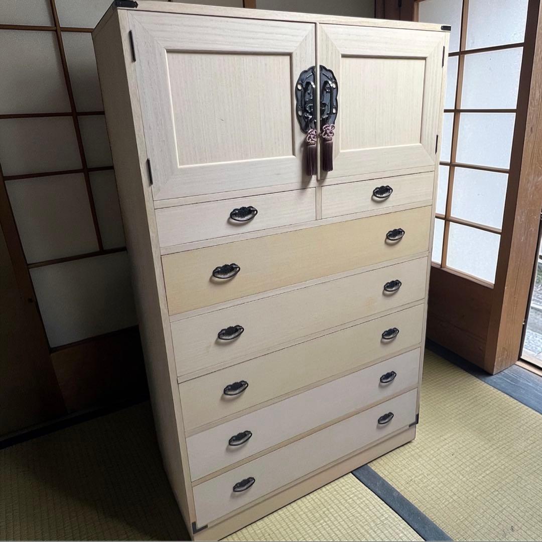 【高級】【総桐】 総桐箪笥 和箪笥 桐タンス 着物収納 上質 大容量