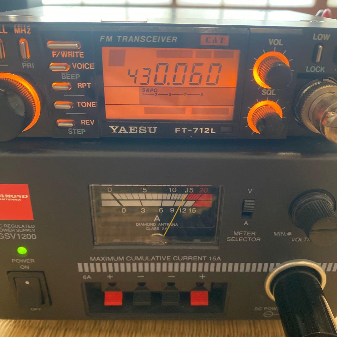 トランシーバー YAESU FT-712L/DIAMONDantenna GSV1200