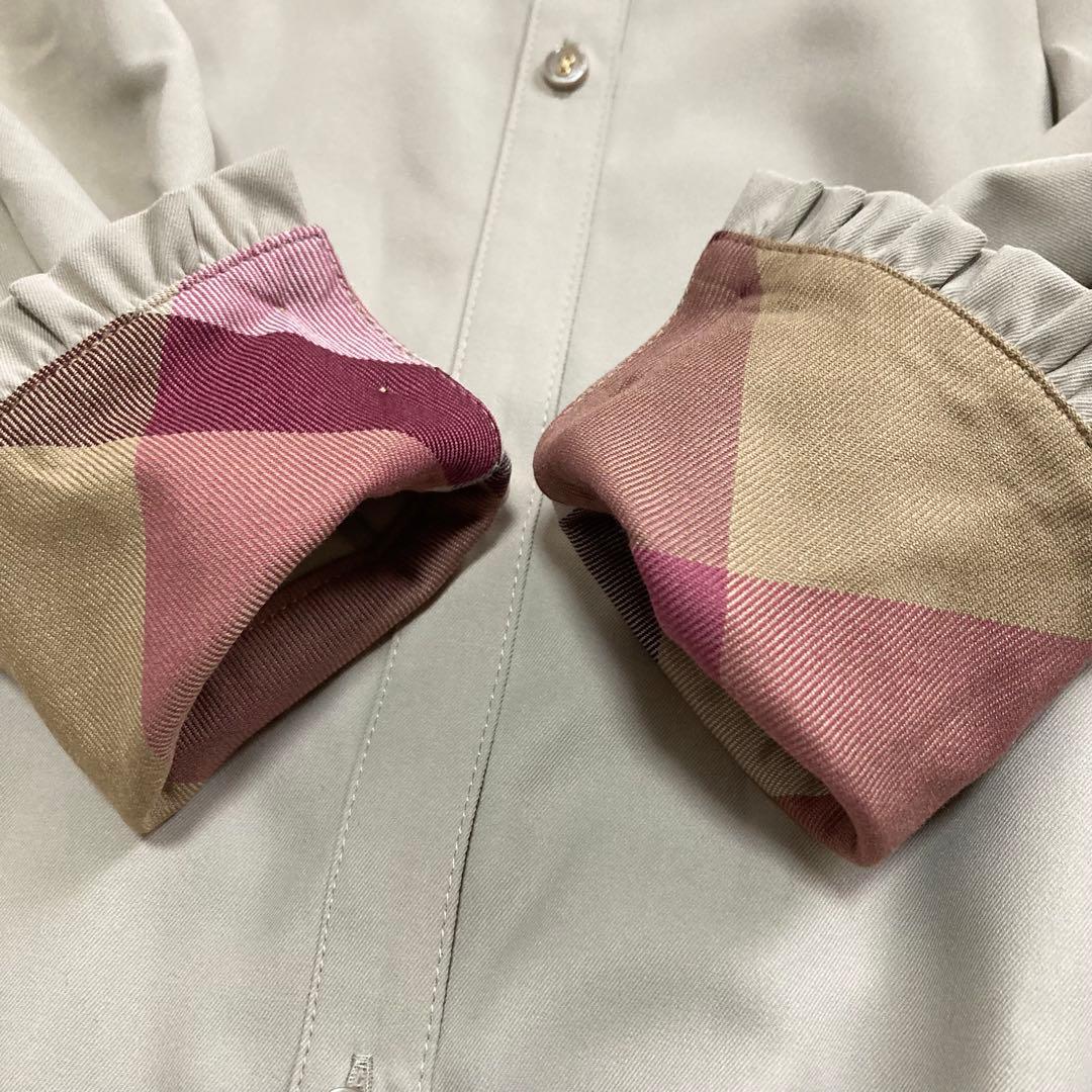 BLUE LABEL CRESTBRIDGE ひざ丈　シャツワンピース M