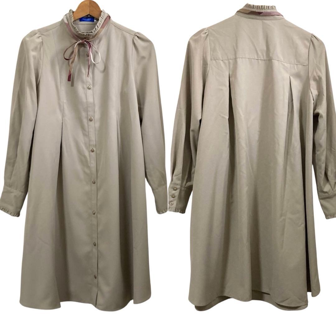 BLUE LABEL CRESTBRIDGE ひざ丈　シャツワンピース M