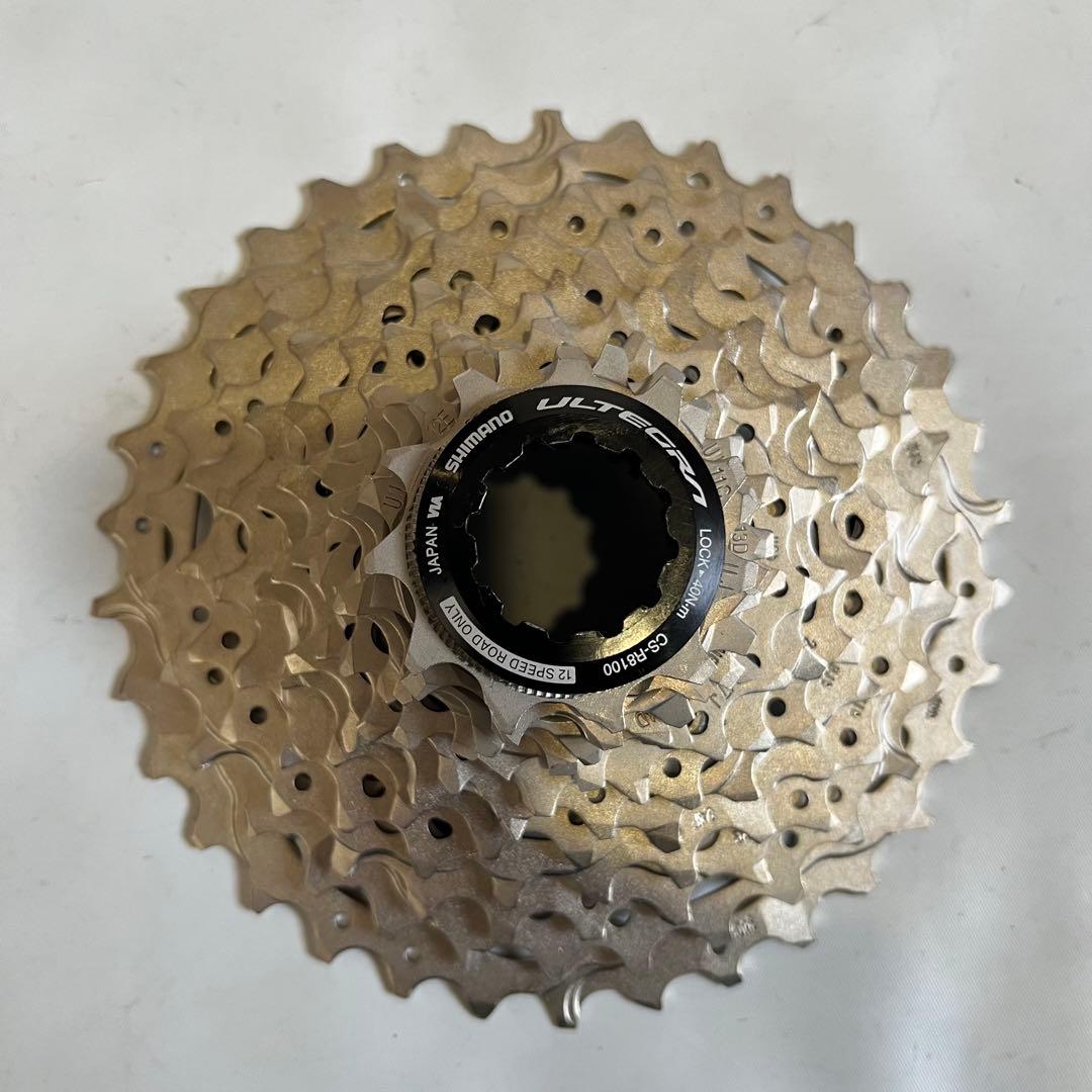 【低走行品】SHIMANO CS-R8100 11-34T 12Sスプロケット