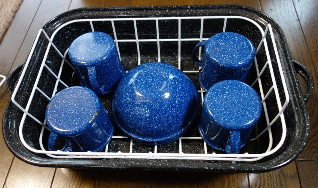  peak (スノーピーク) アウトドア食器セット 4人用 ホーロー