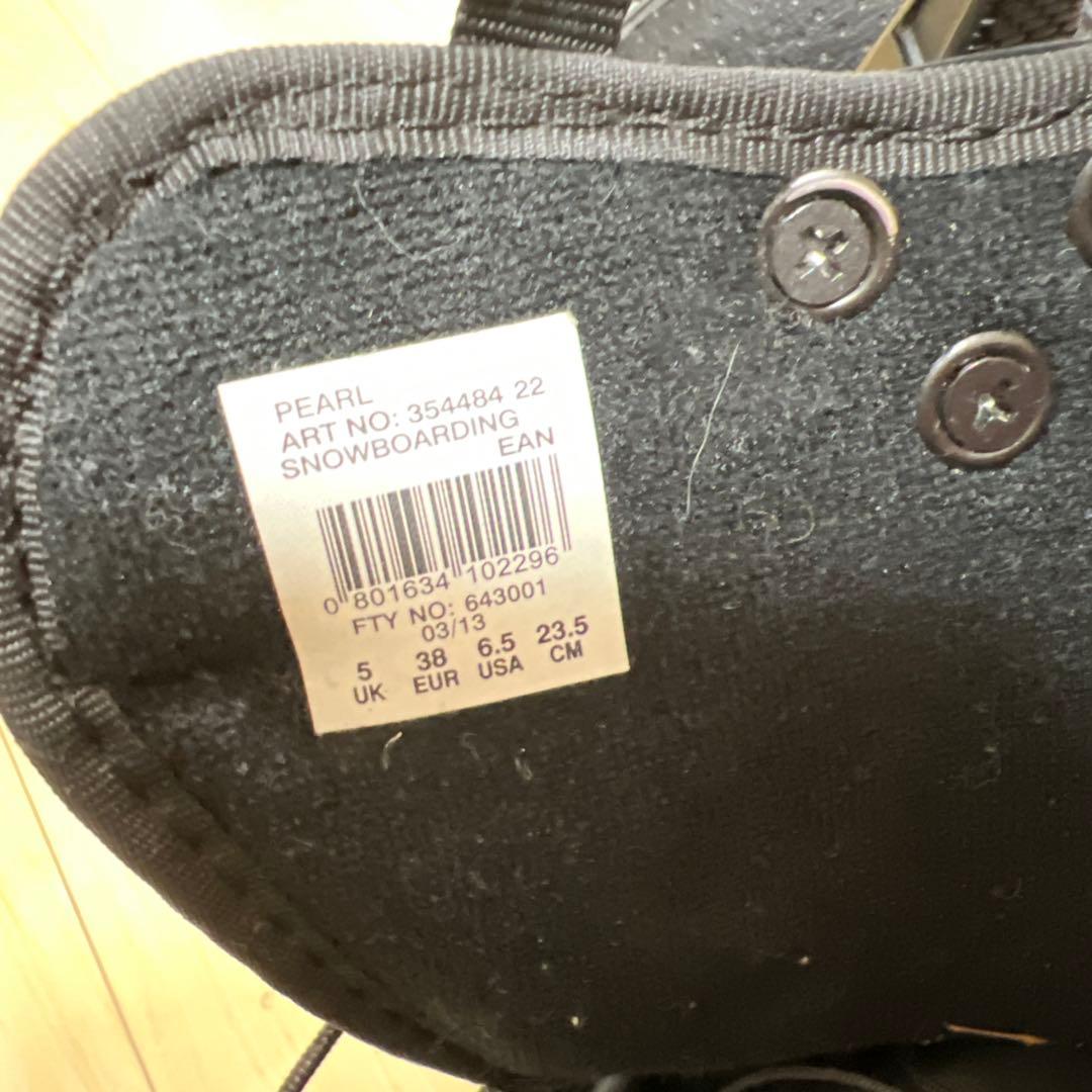 【美品_即日発送】SALOMON スノボブーツ PEARL 23.5cm