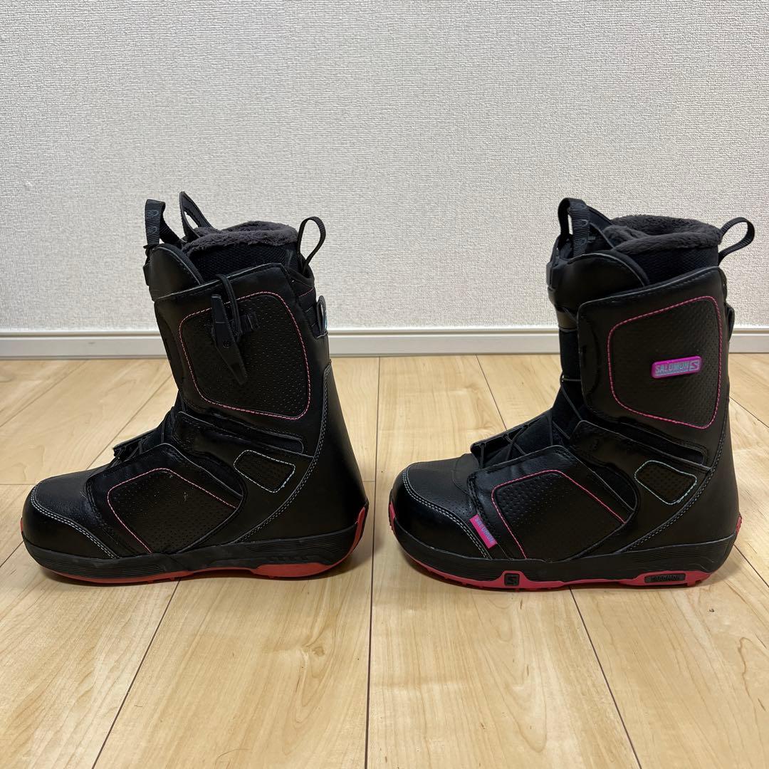 【美品_即日発送】SALOMON スノボブーツ PEARL 23.5cm