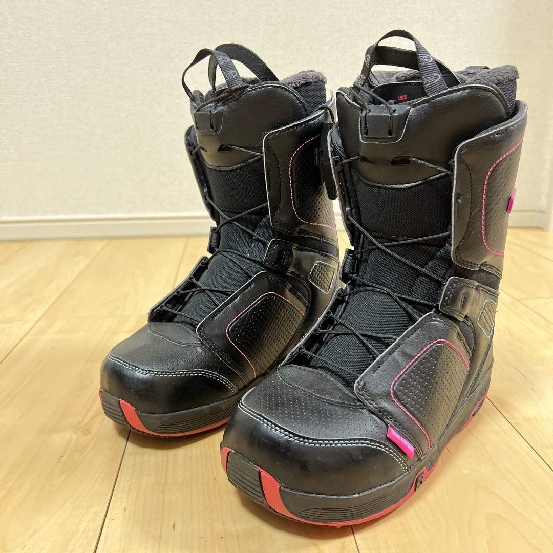 【美品_即日発送】SALOMON スノボブーツ PEARL 23.5cm