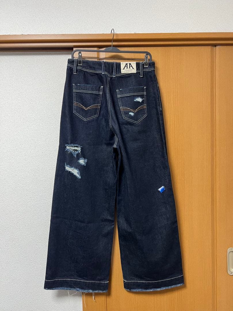 ADERERROR 24SS Elve jeans ワイドストレートデニム