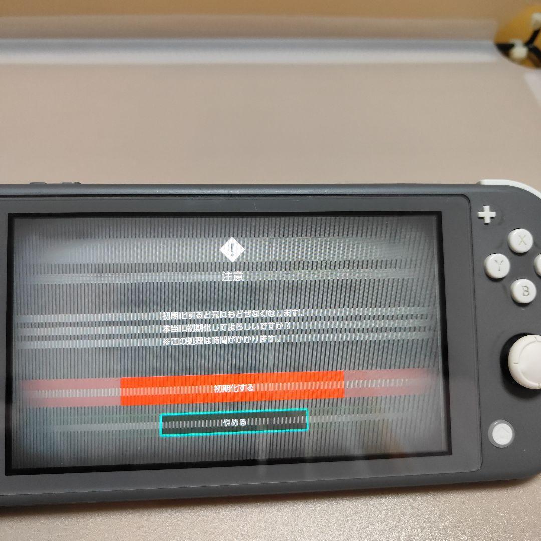 Nintendo Switch Lite グレー ジャンク品