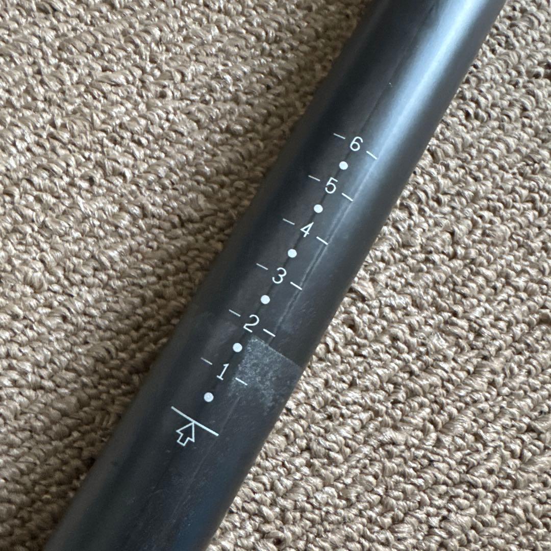 TNI シートポスト φ27.2mm 黒　LW168 300mm