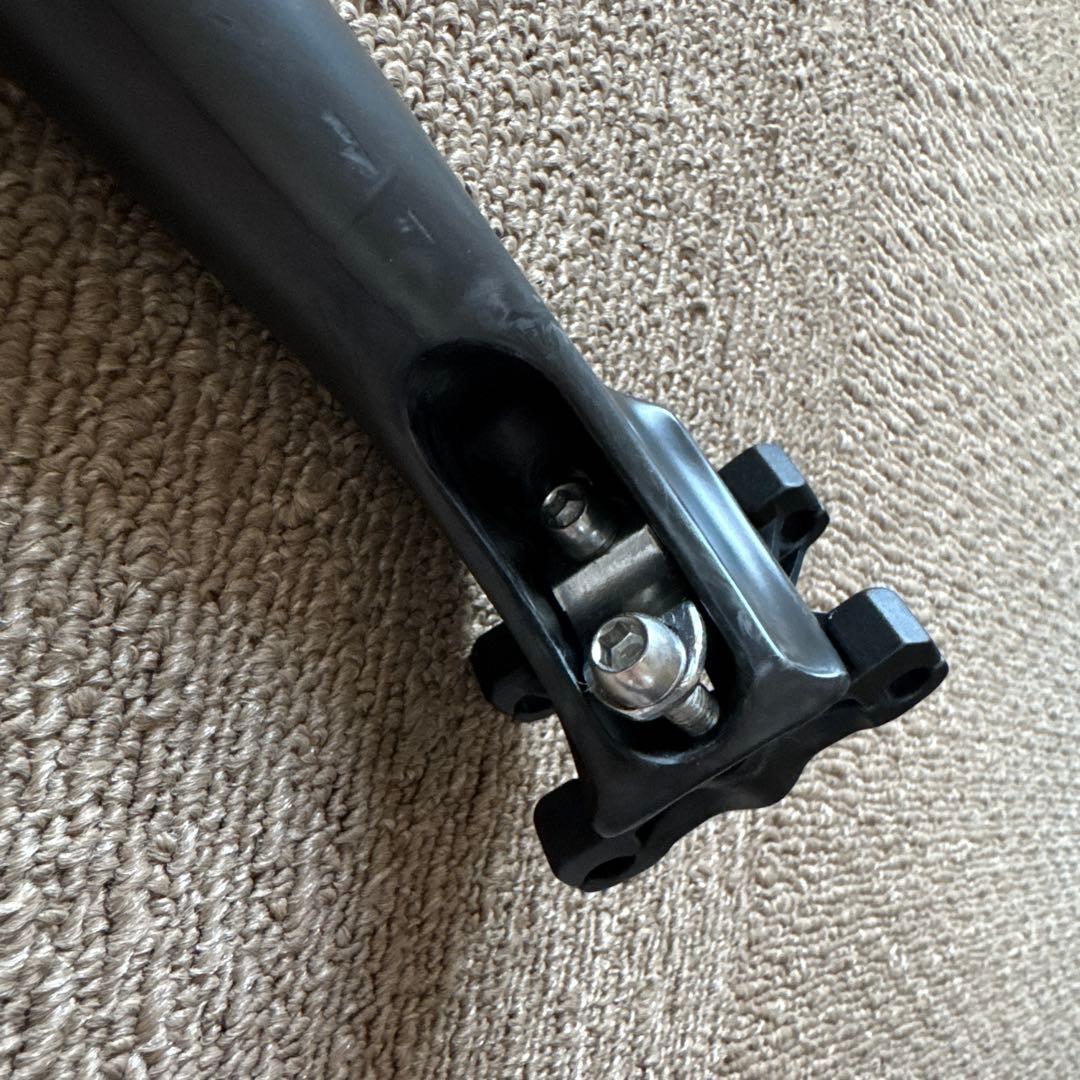 TNI シートポスト φ27.2mm 黒　LW168 300mm