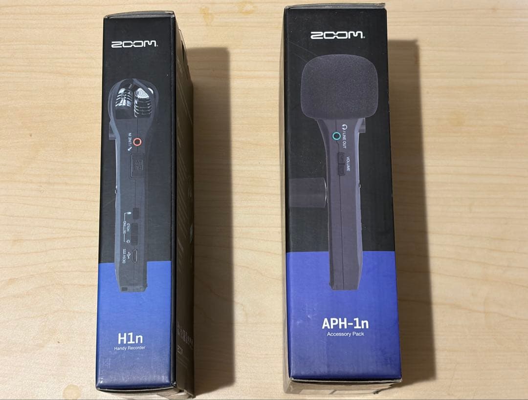 ZOOM H1n レコーダーとAPH-1n アクセサリーパック