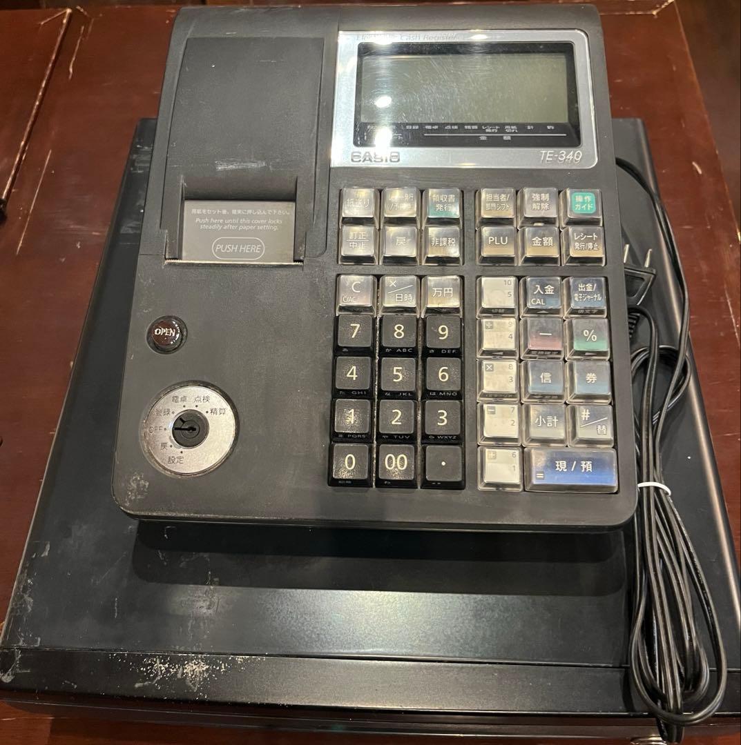 カシオレジスターTE-340