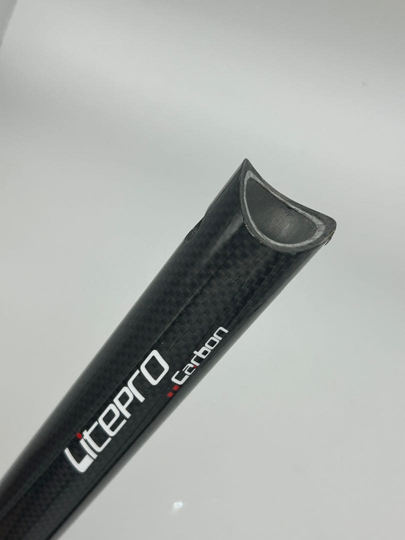 Liteproカーボンシートポストφ31.8 * 580mm DAHON用セット
