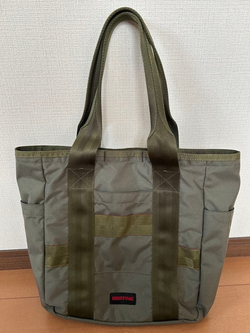 【美品】 BRIFING オリーブ トートバッグ