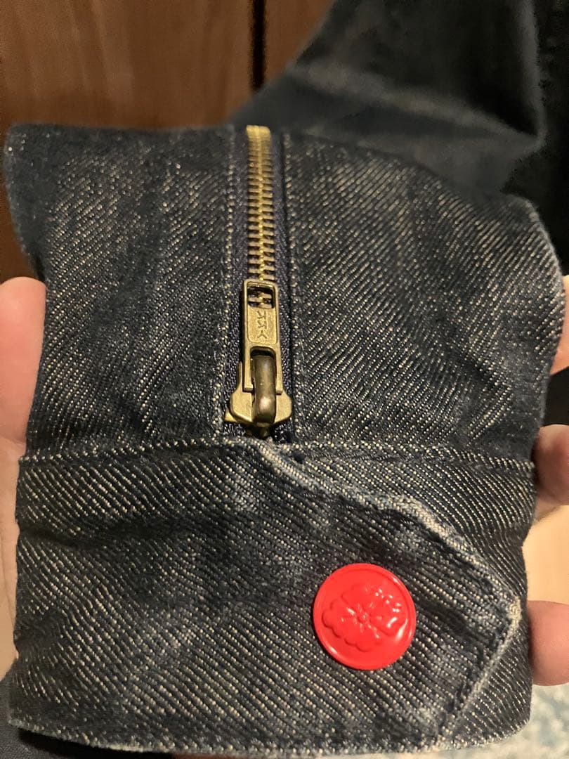 evisu デニム　ライダース　ジャケット　レア　希少　Lサイズ