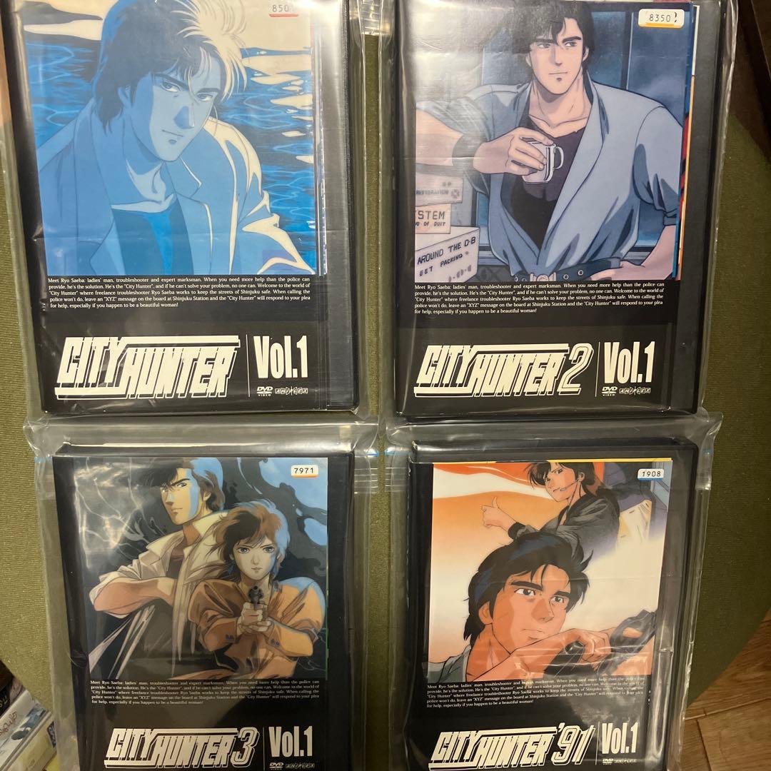 シティー ハンター シリーズ1〜4 DVD (レンタル落ち)合計26巻セット