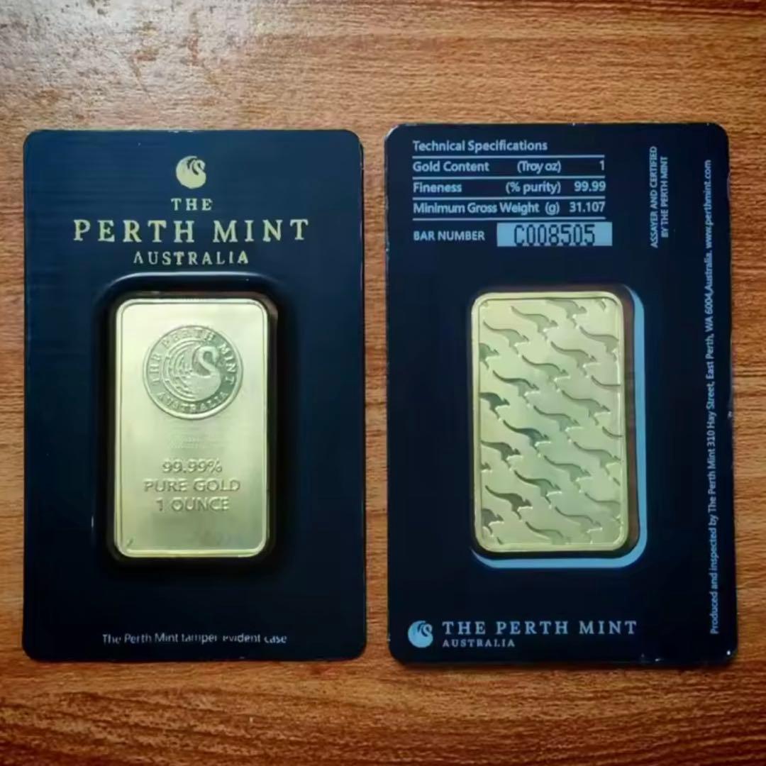 U*I様 パース造幣局 純金バー レプリカインゴット PERTHMINT 金運M