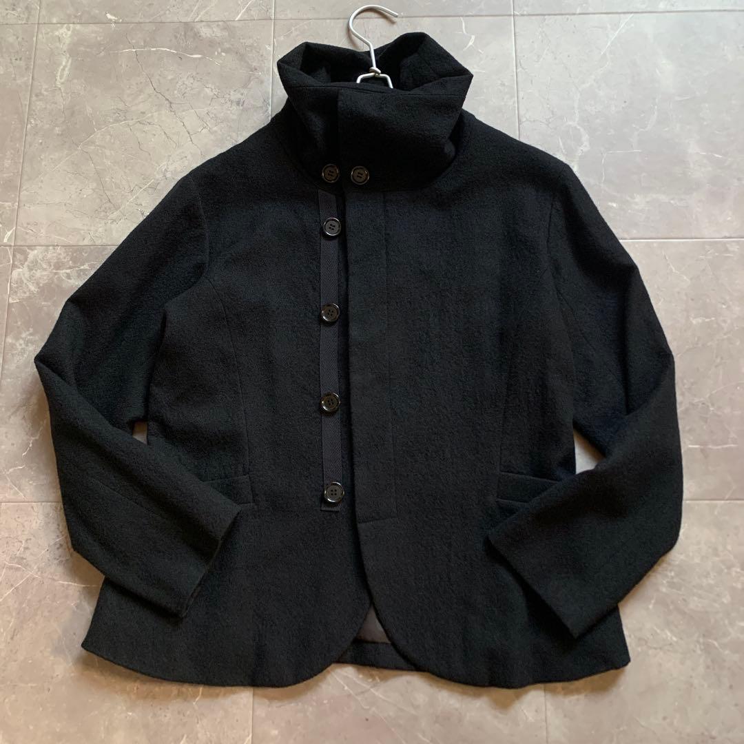【美品】　Plantation プランテーション　ジャケット　ウール　黒　M