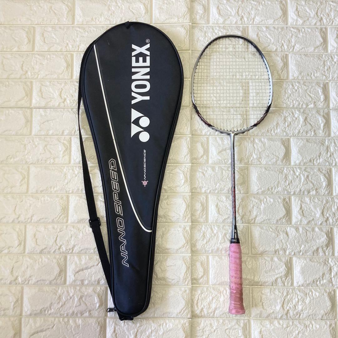YONEX ヨネックス バドミントンラケット ナノスピード2000 ケース付き