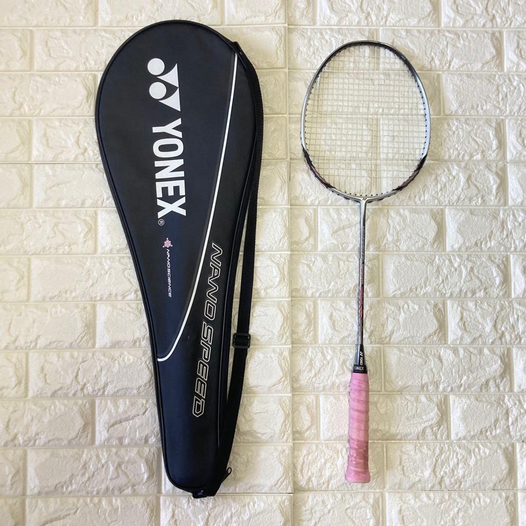 YONEX ヨネックス バドミントンラケット ナノスピード2000 ケース付き